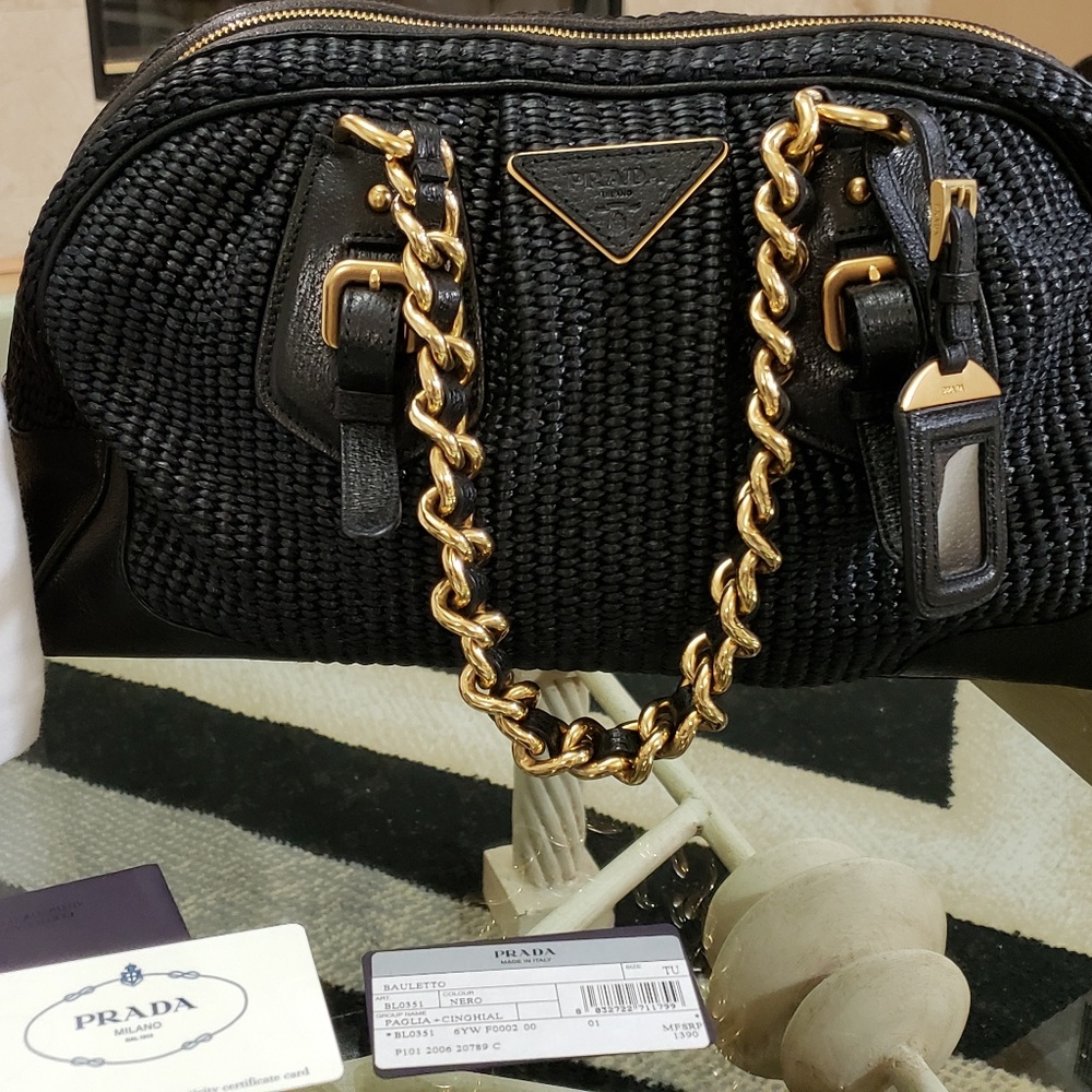 Authentic Prada Bauletto